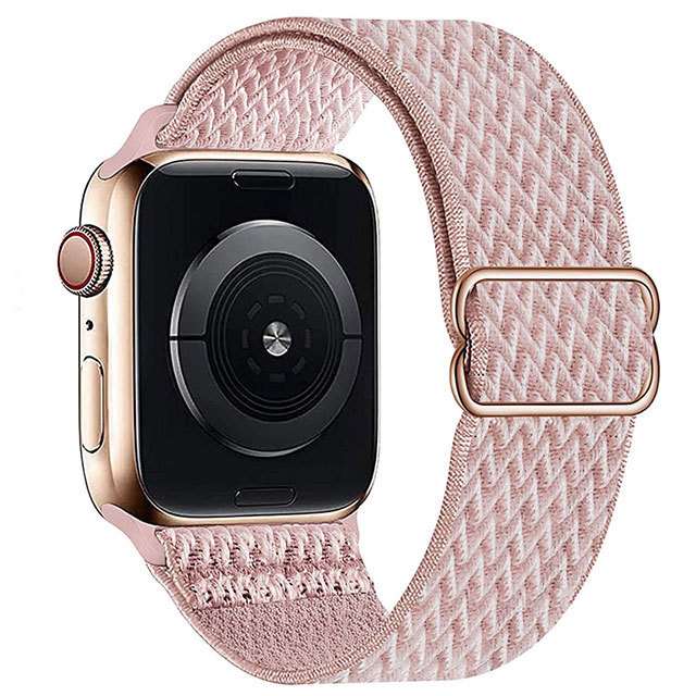 Apple Watch Nylon Woven Solo Strap - Powder Sand