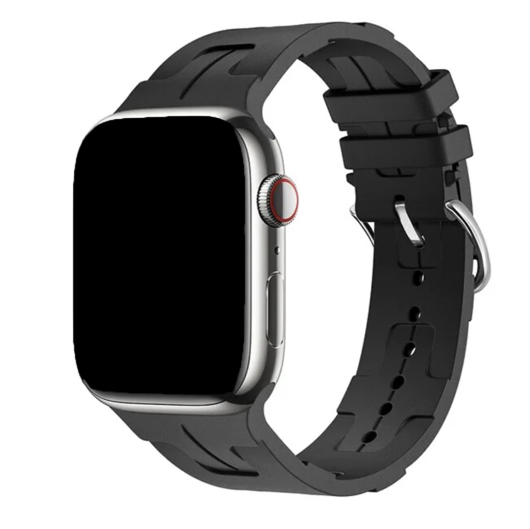 Apple Watch Sport HermèS Kilim Single Tour buckle - Black