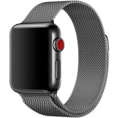 Apple Watch Milanese Strap - Space Grey