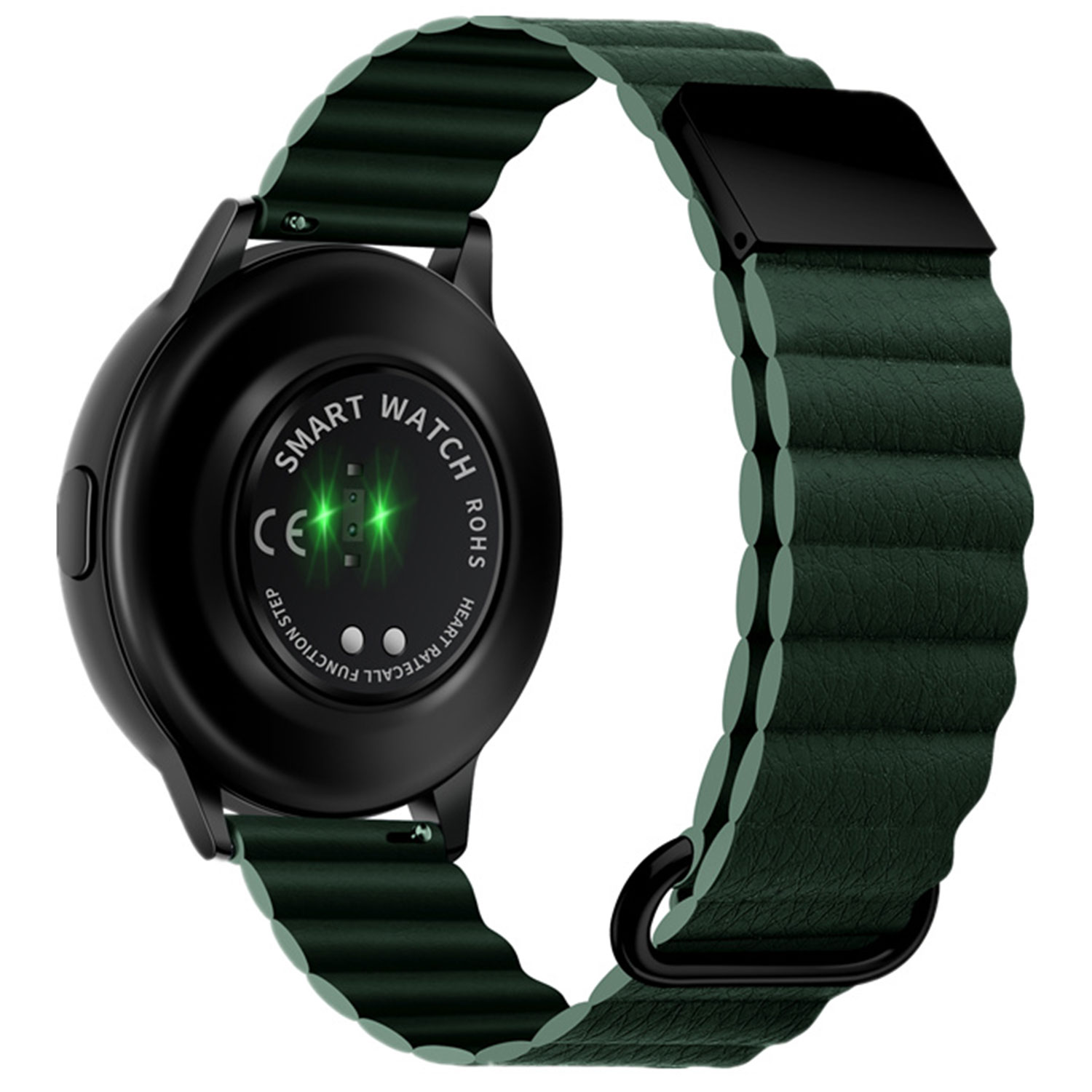 Samsung Galaxy Watch 4 Classic Magnetic Leather Strap - Green