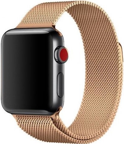 Apple Watch Milanese Strap Rose Gold
