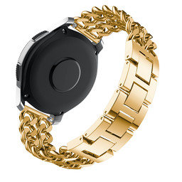 Samsung Galaxy Watch Cowboy Steel Link Strap - Gold