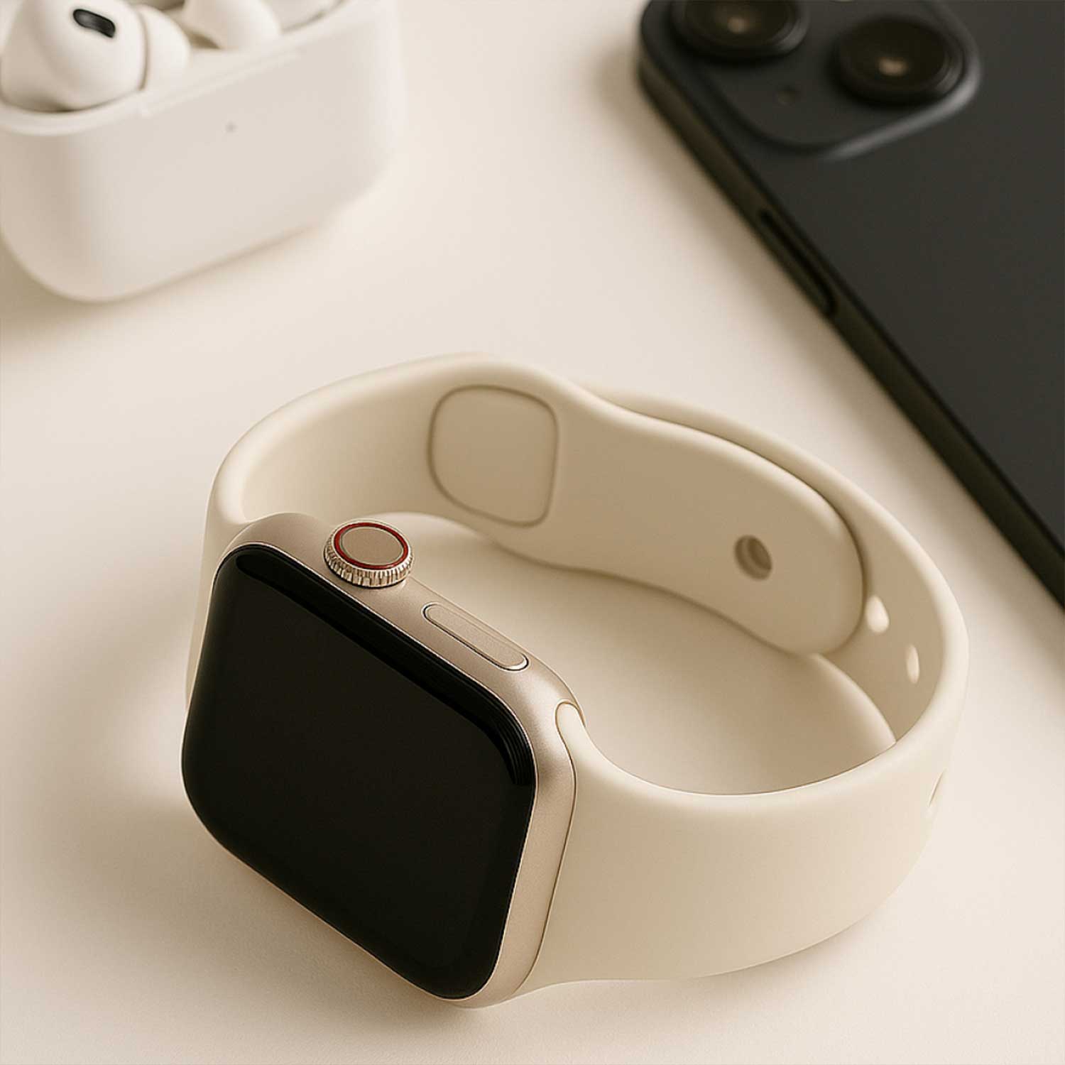Apple Watch Sport Strap - Starlight