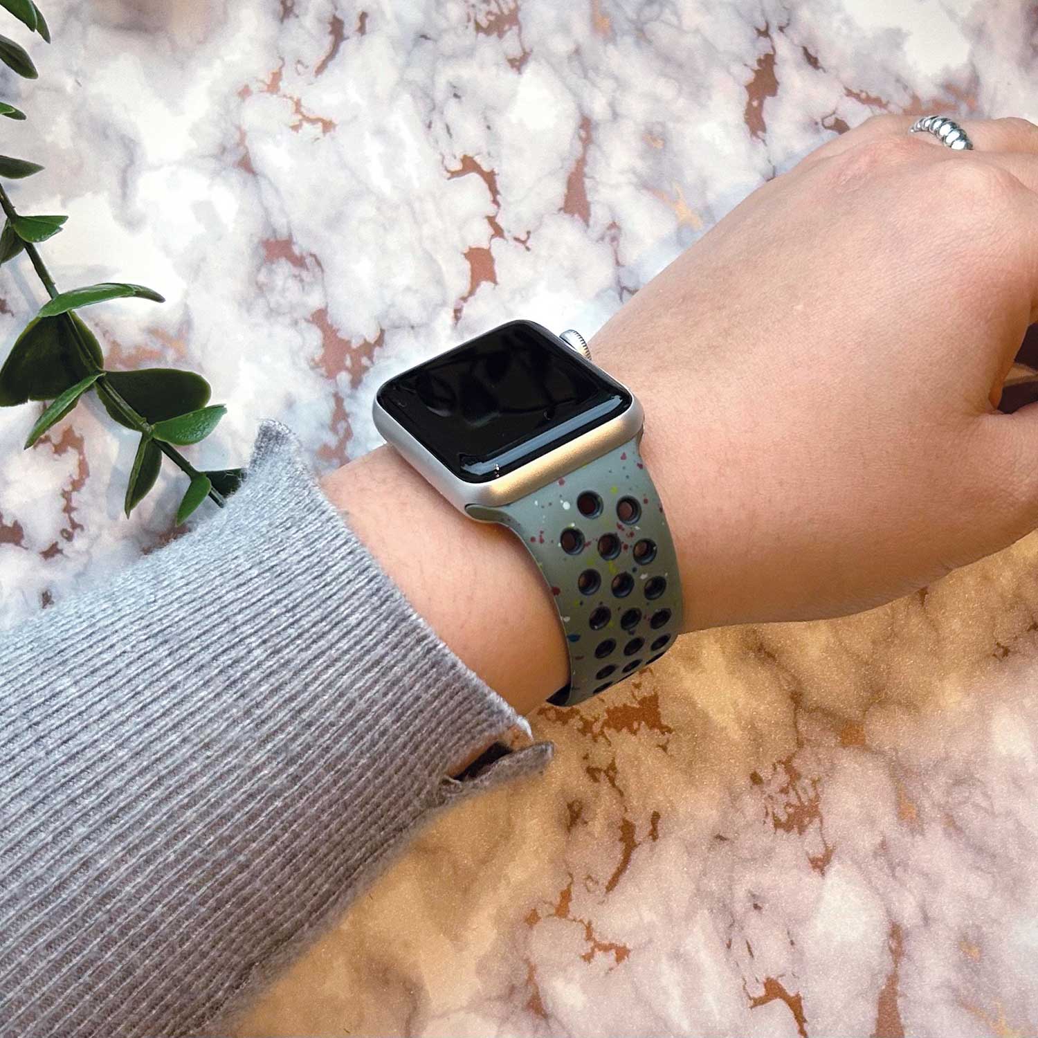 Apple Watch Double Sport Strap - Cargo Khaki