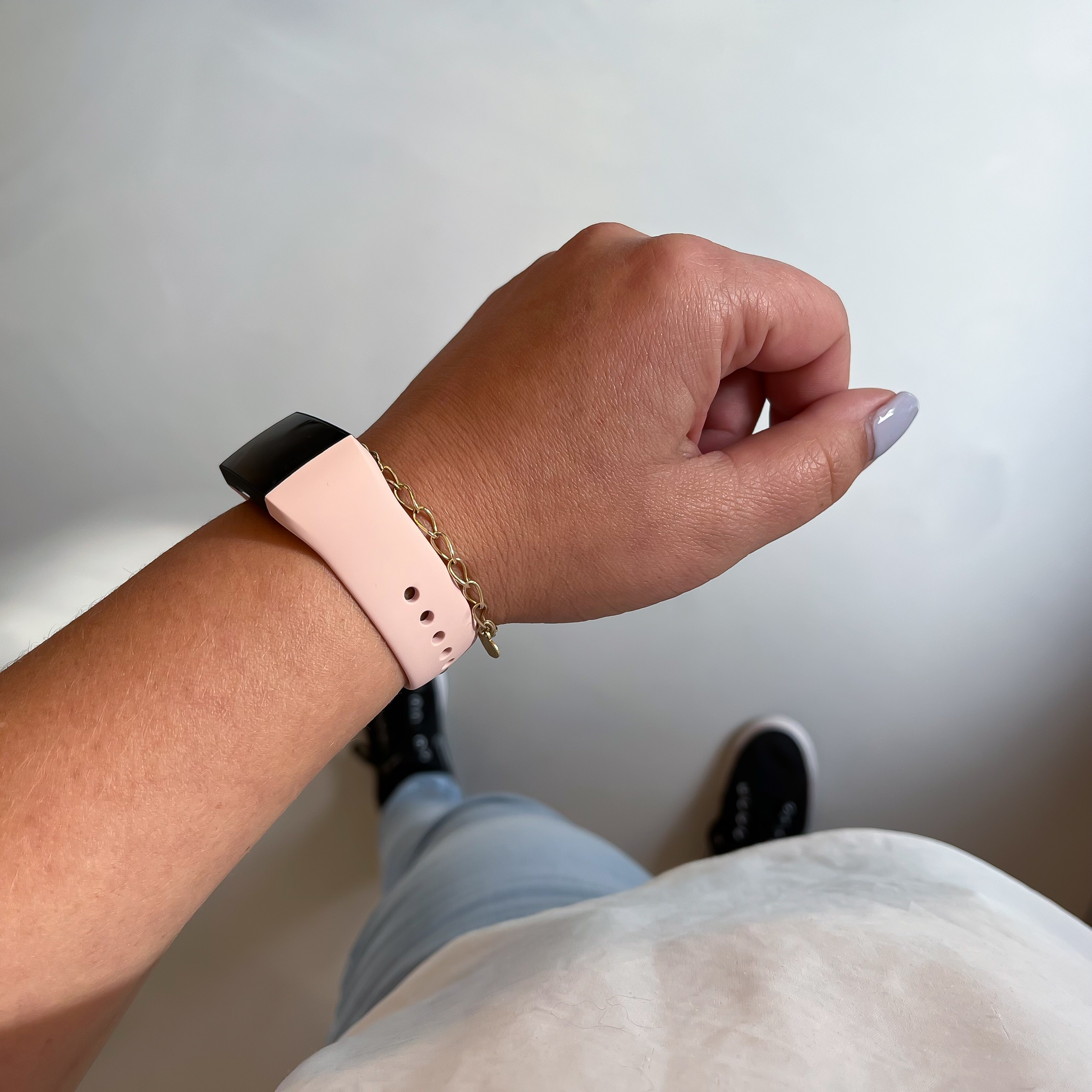 Fitbit Charge 3 &Amp; 4 Sport Strap - Pink Sand