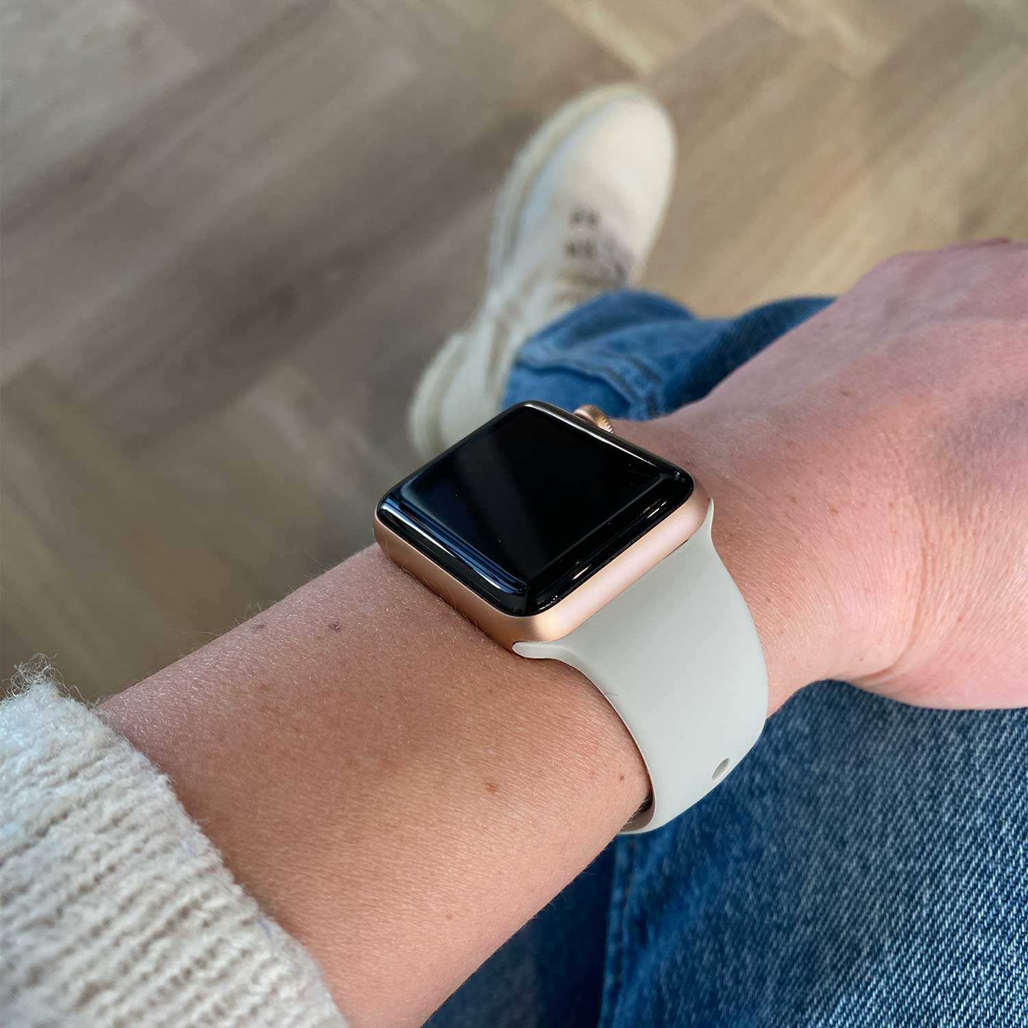 Apple Watch Sport Strap - Stone Brown