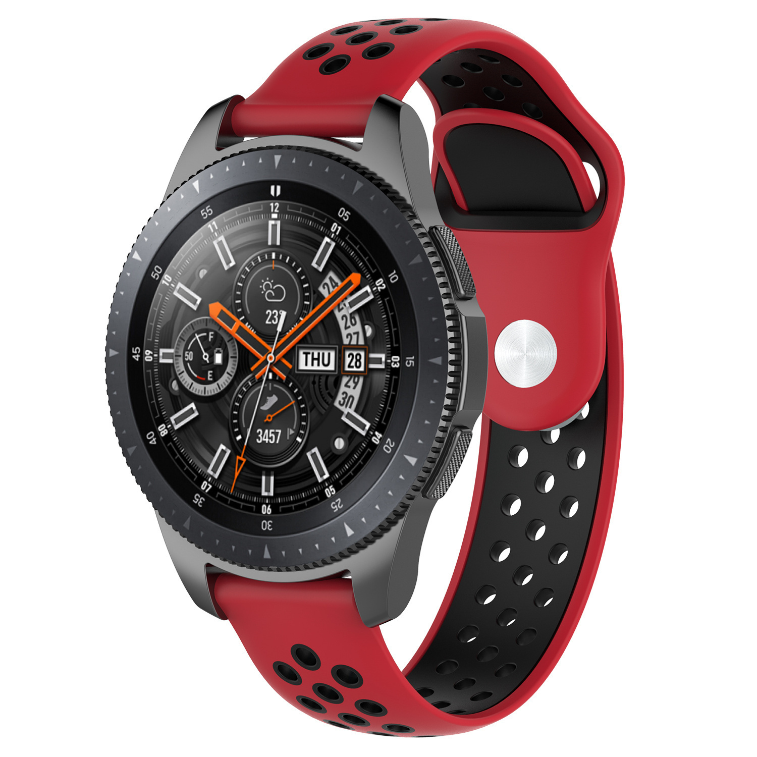 Polar Ignite Double Sport Strap - Red Black