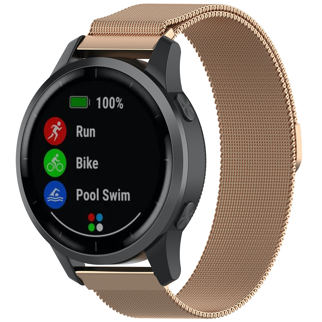 Samsung Galaxy Watch Milanese Strap - Rose Gold