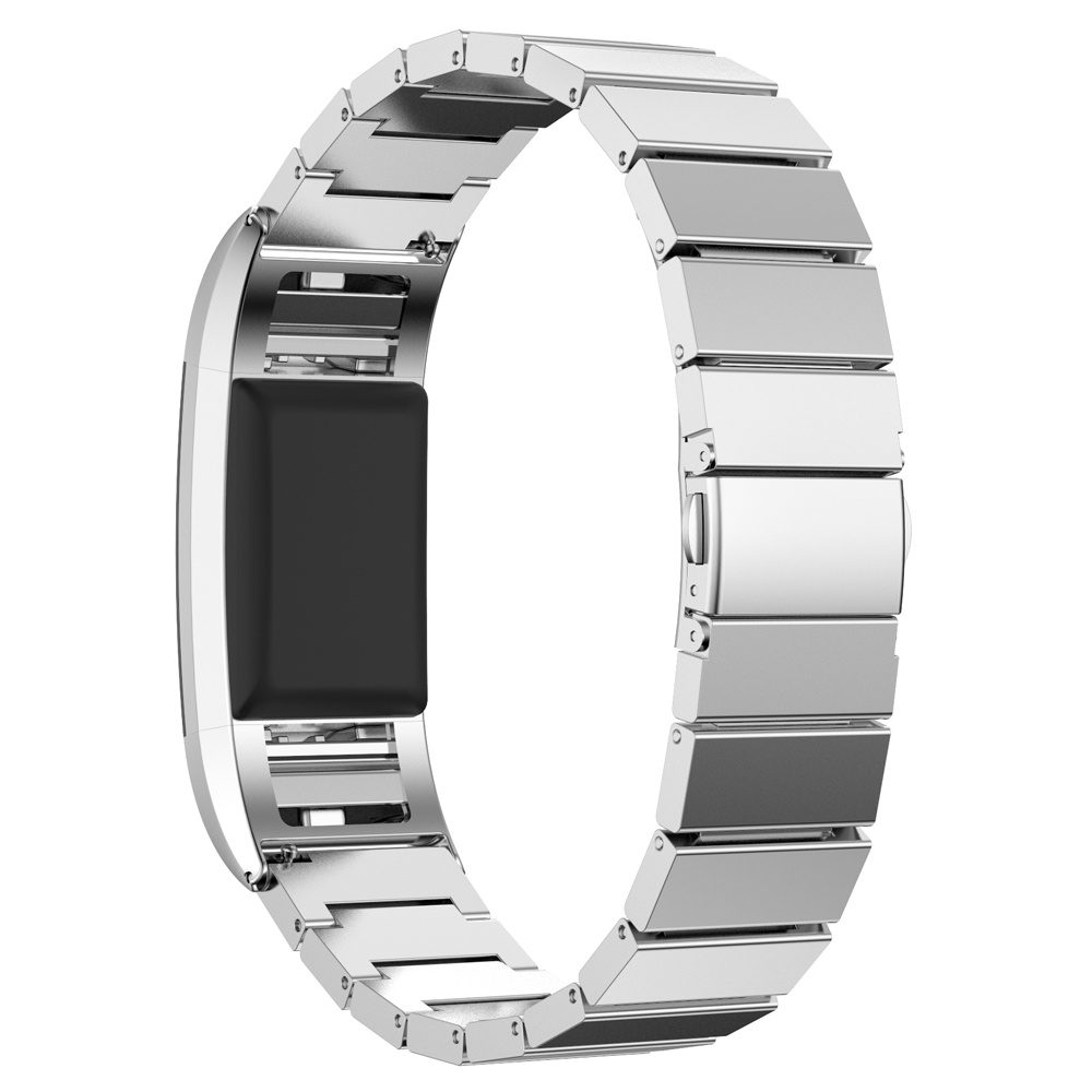 Fitbit Charge 2 Steel Link Strap - Silver