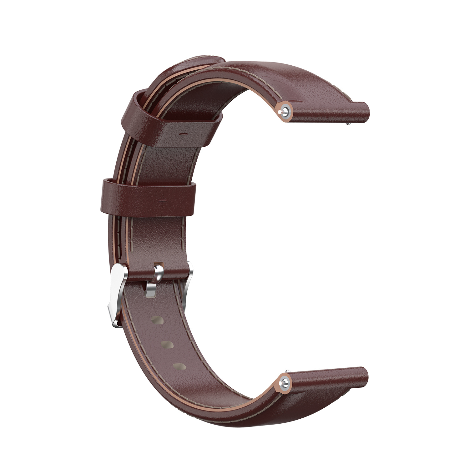 Garmin Vivoactive / Vivomove Leather Strap - Light Brown