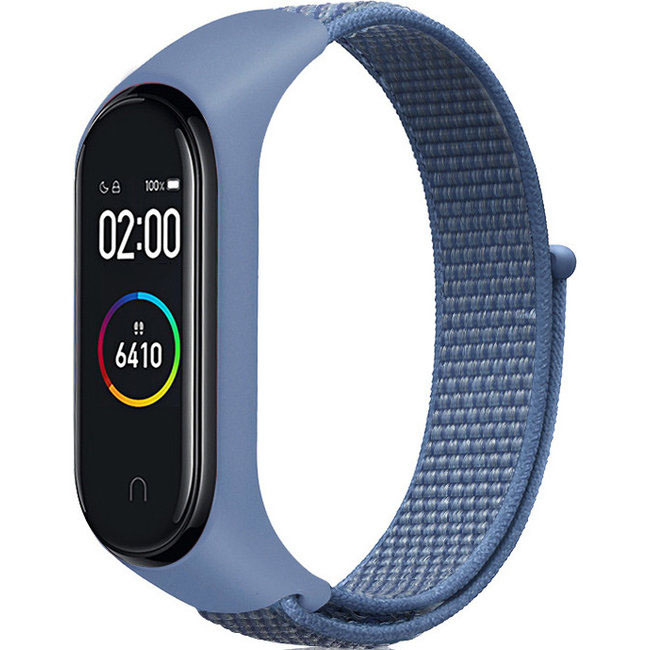 Xiaomi Mi 3/4/5/6 Nylon Sport Loop Strap - Cape Blue