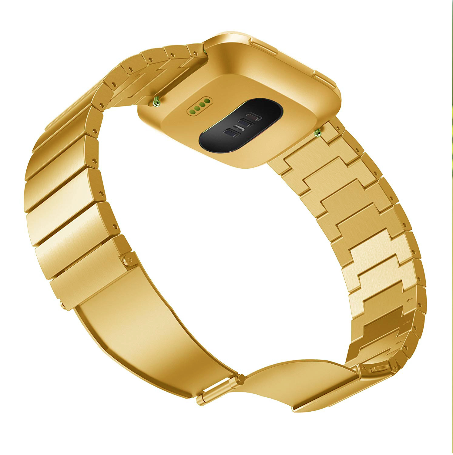 Fitbit Versa Steel Link Strap - Gold