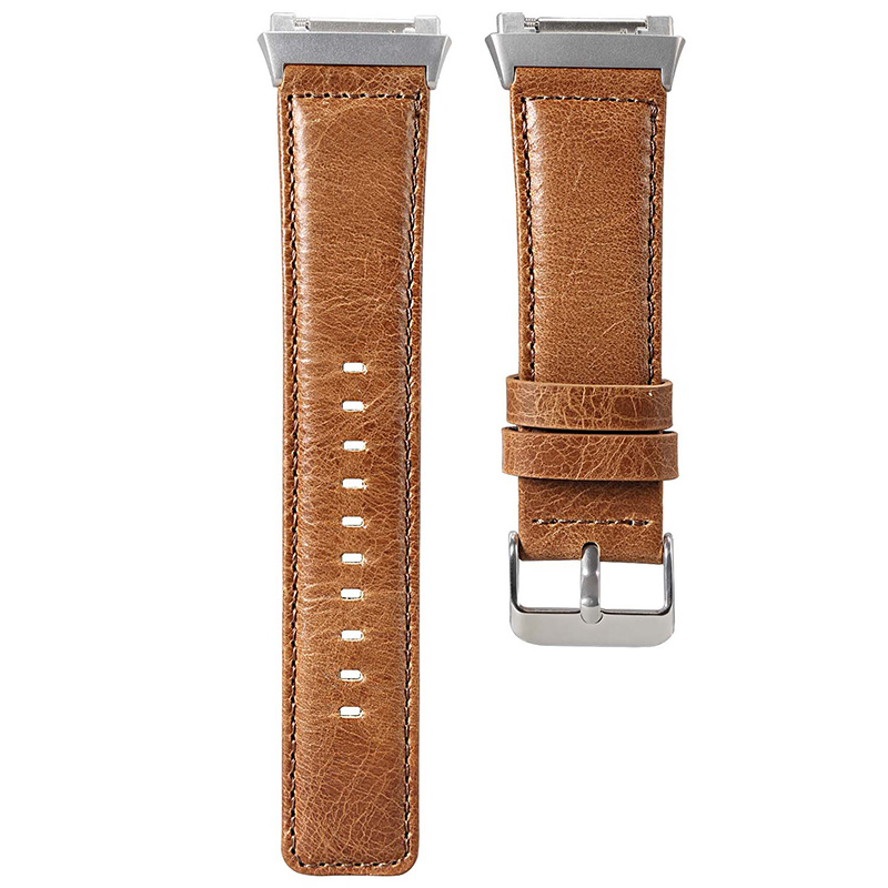 Fitbit Ionic Genuine Leather Strap - Light Brown