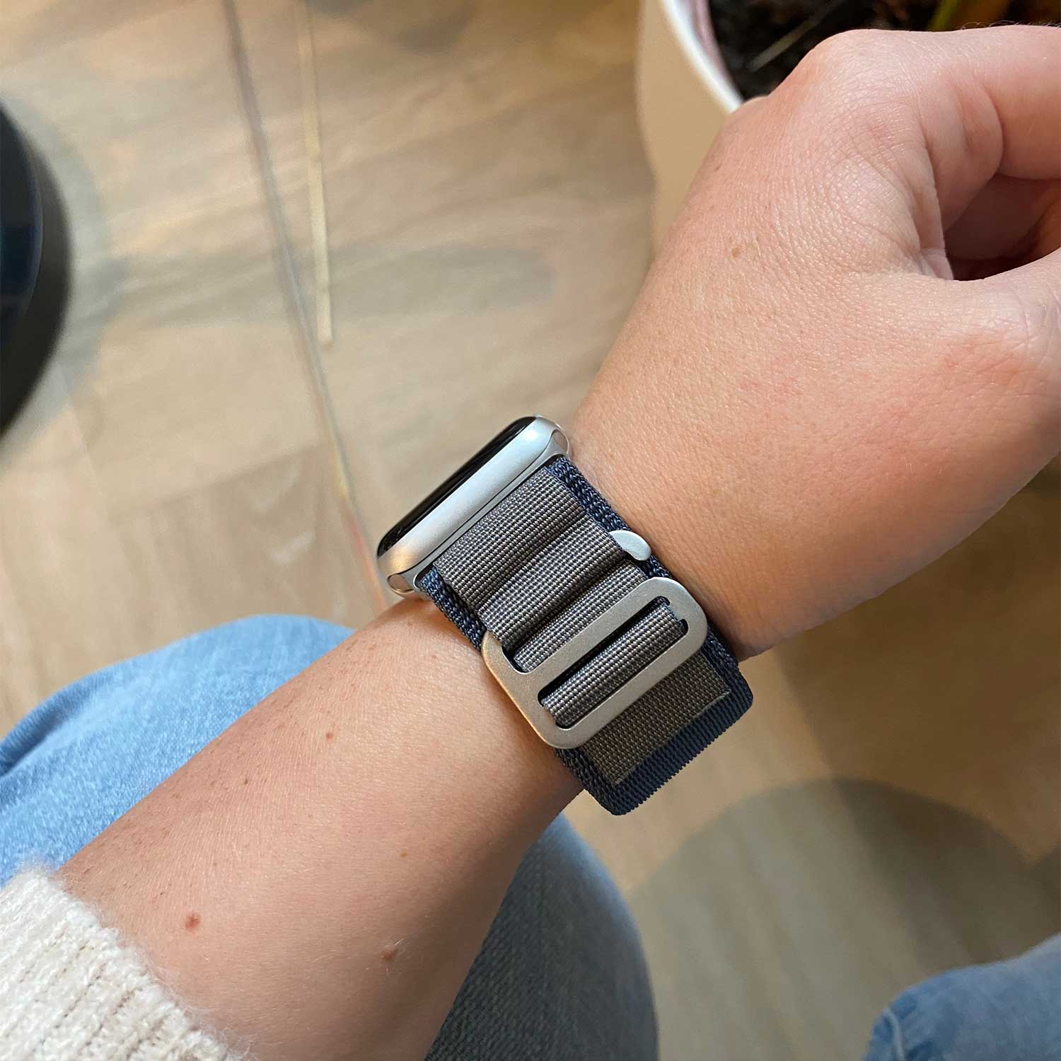 Apple Watch Nylon Alpine Strap - Blue