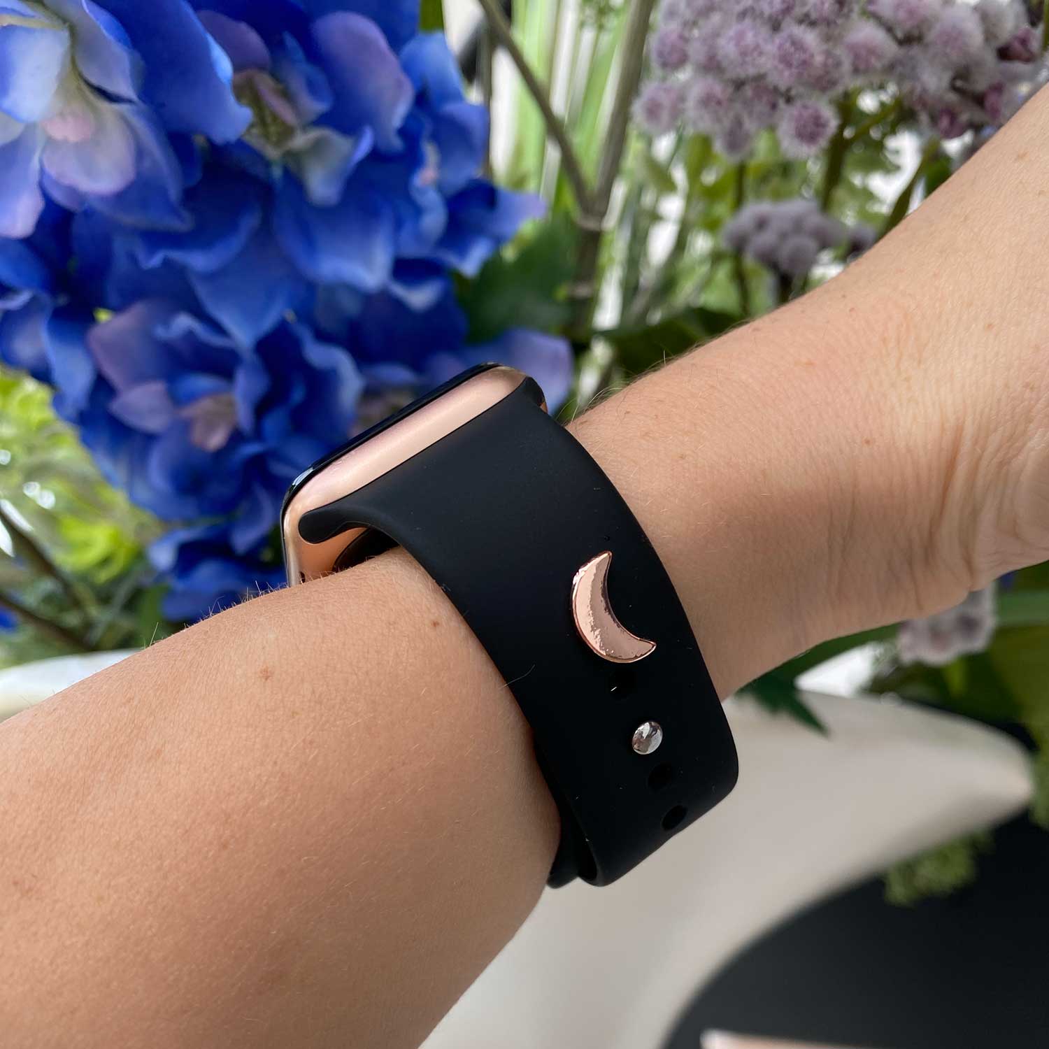 Apple Watch Jewellery - Moon Rose Gold