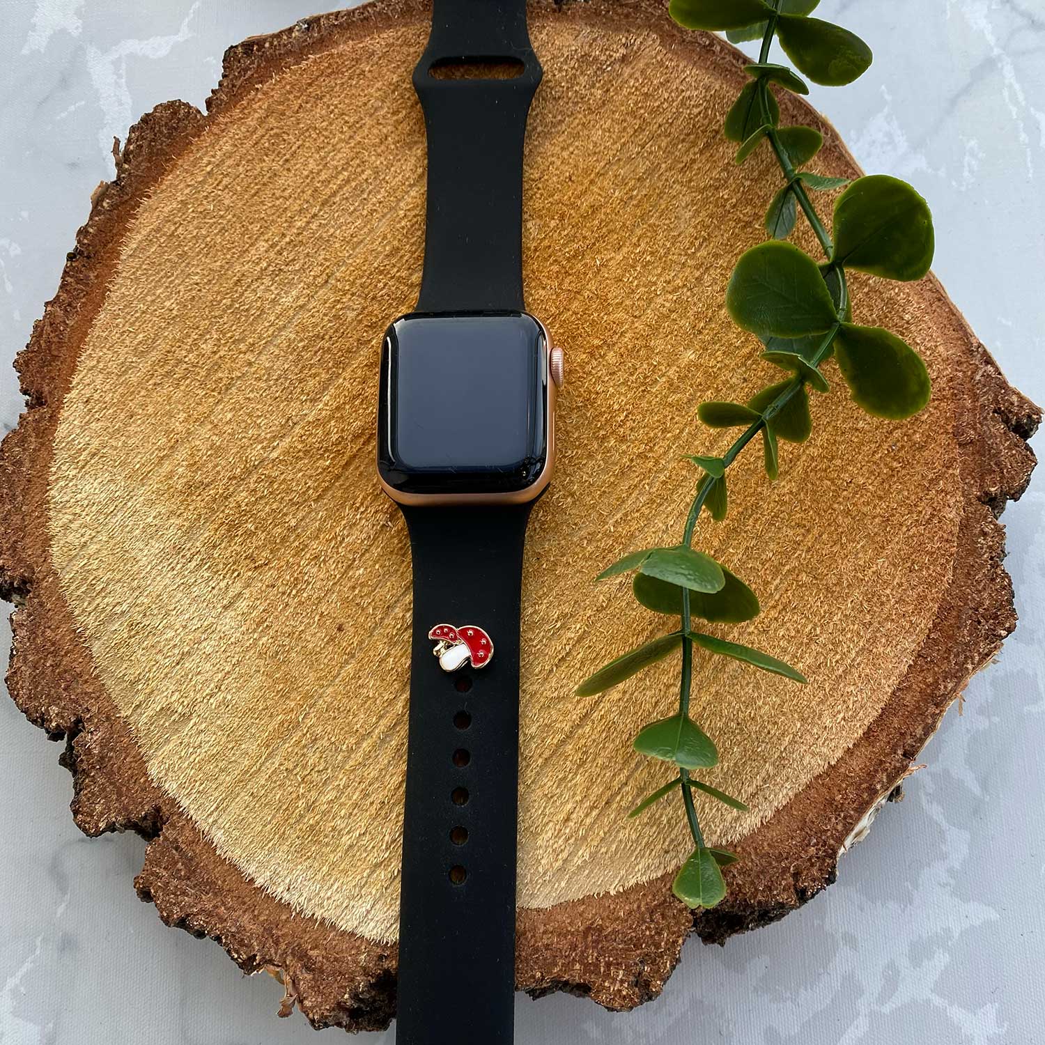 Apple Watch Jewellery - Mushroom Gold