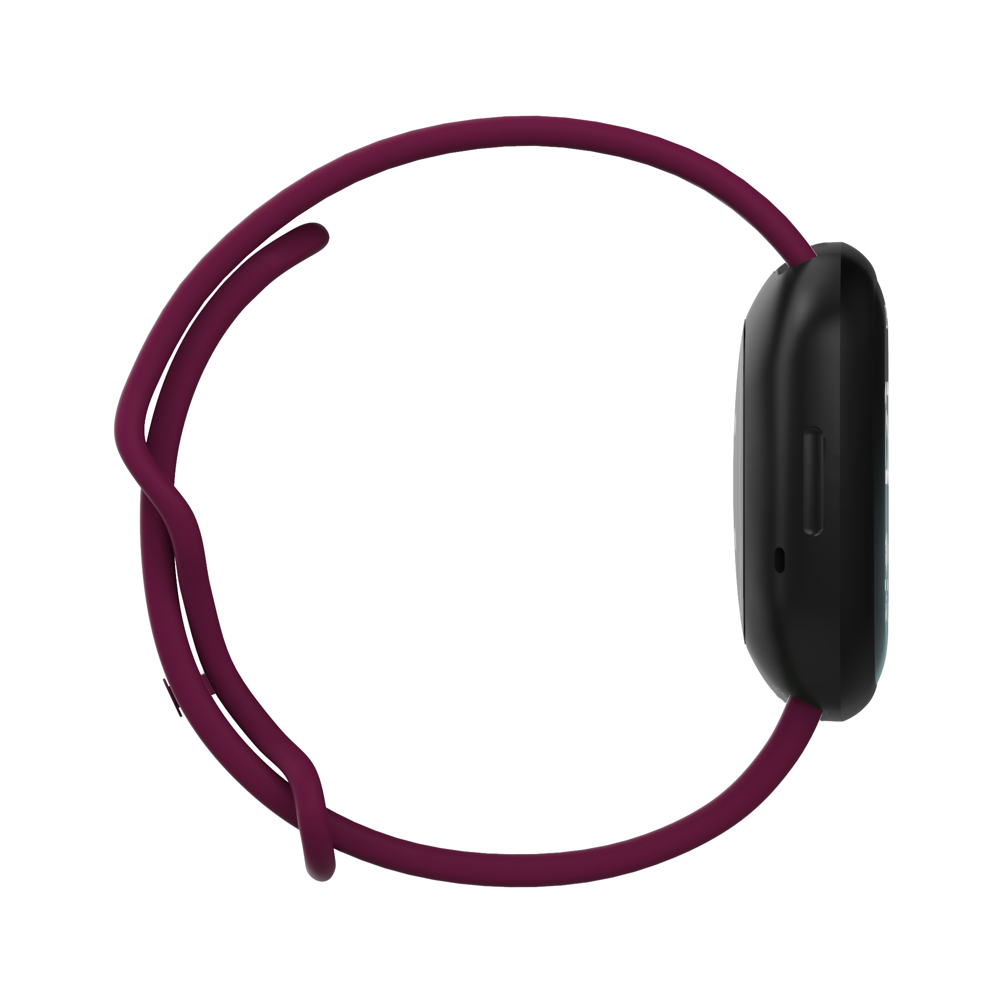 Fitbit Versa 3 / Sense Sport Strap - Wine Red